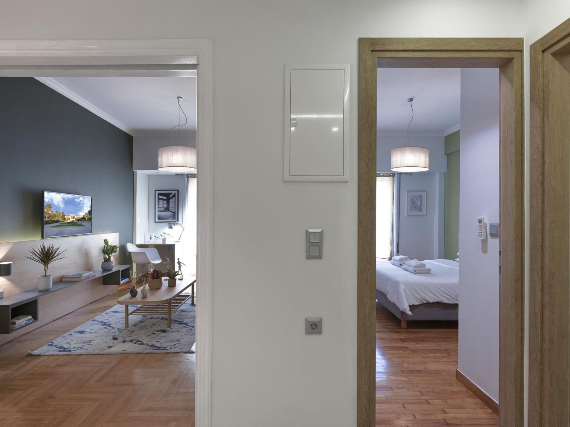 Apartament Modern Haven Near Archaeological Museum Ateny Zewnętrze zdjęcie